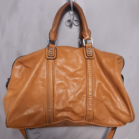 Chocolat Blu Fine Leather Satchel Bag - Picture 1 of 12